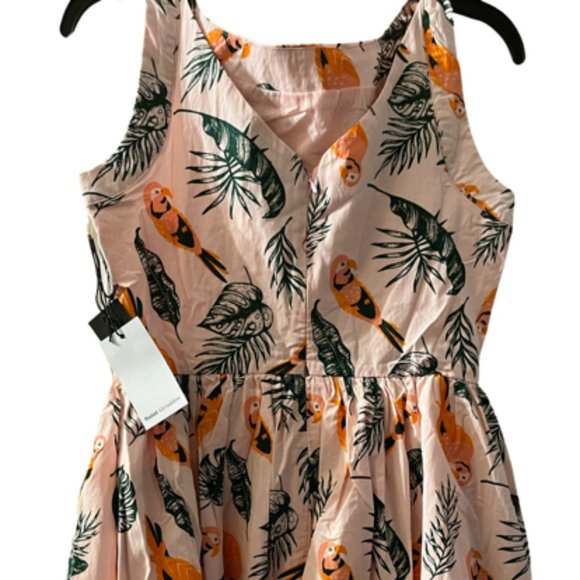 Saint Geraldine | Tropical Bird Swing Dress - Picture 4 of 7